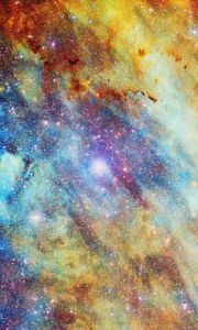 Preview wallpaper nebula, stars, constellations, colorful, space