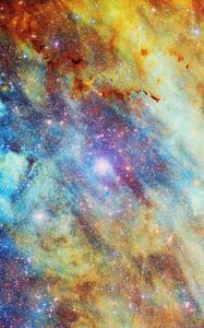 Preview wallpaper nebula, stars, constellations, colorful, space