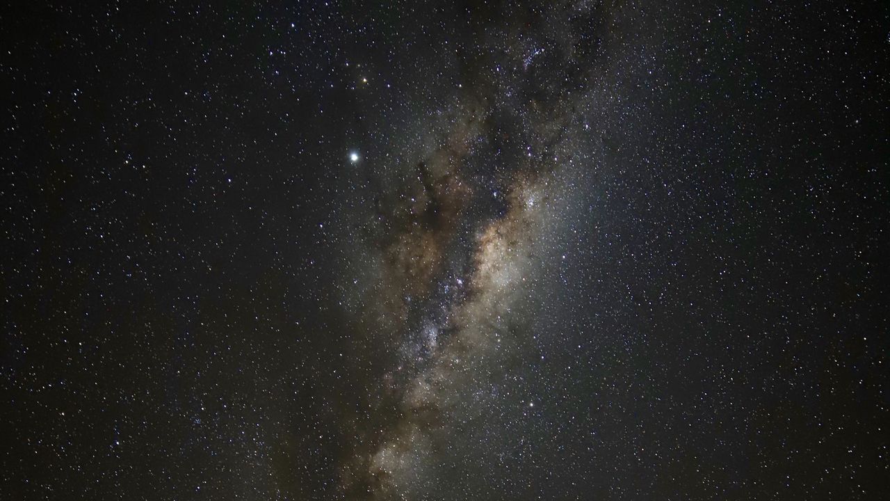 Wallpaper nebula, stars, constellations, space