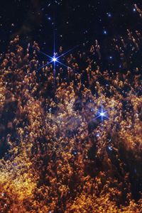 Preview wallpaper nebula, stars, galaxy, particles, universe, space