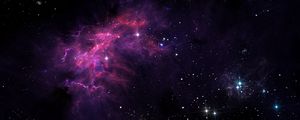 Preview wallpaper nebula, stars, galaxy, universe, space
