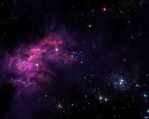 Preview wallpaper nebula, stars, galaxy, universe, space