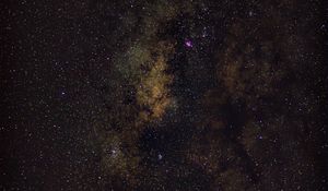 Preview wallpaper nebula, stars, galaxy, universe, space, glow