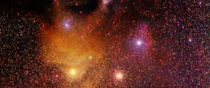 Preview wallpaper nebula, stars, galaxy, glow, universe