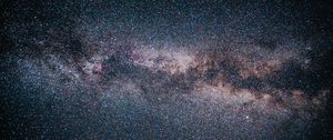 Preview wallpaper nebula, stars, galaxy, space, multicolored