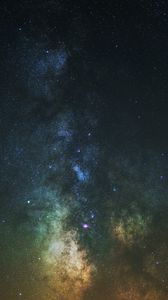 Preview wallpaper nebula, stars, galaxy, colorful