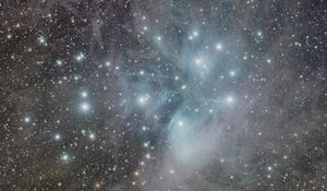 Preview wallpaper nebula, stars, galaxy, space, light