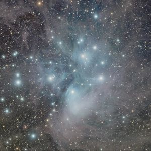 Preview wallpaper nebula, stars, galaxy, space, light