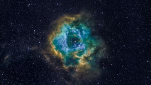 Preview wallpaper nebula, stars, galaxy, space, universe, glow