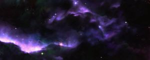Preview wallpaper nebula, stars, glare, light, space