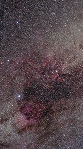 Preview wallpaper nebula, stars, glare, shine, space
