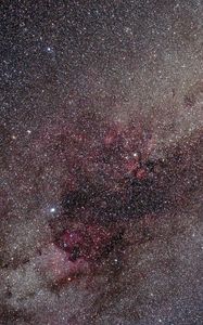 Preview wallpaper nebula, stars, glare, shine, space