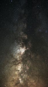 Preview wallpaper nebula, stars, glow, dark, space
