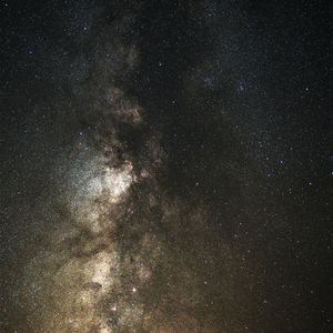 Preview wallpaper nebula, stars, glow, dark, space