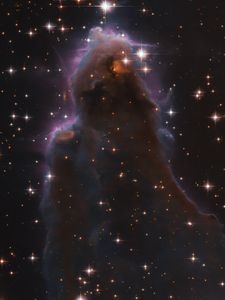 Preview wallpaper nebula, stars, glow, universe, galaxy, space