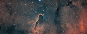 Preview wallpaper nebula, stars, glow, glare, space