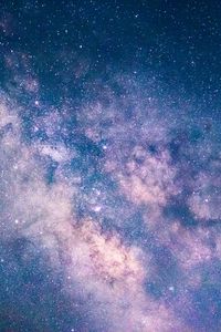 Preview wallpaper nebula, stars, purple, space