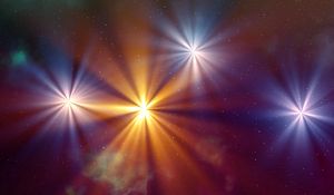 Preview wallpaper nebula, stars, radiance, light