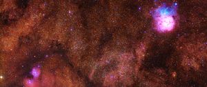 Preview wallpaper nebula, stars, sky, universe, glow