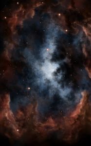 Preview wallpaper nebula, stars, space, galaxy, universe