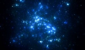 Preview wallpaper nebula, stars, space, light