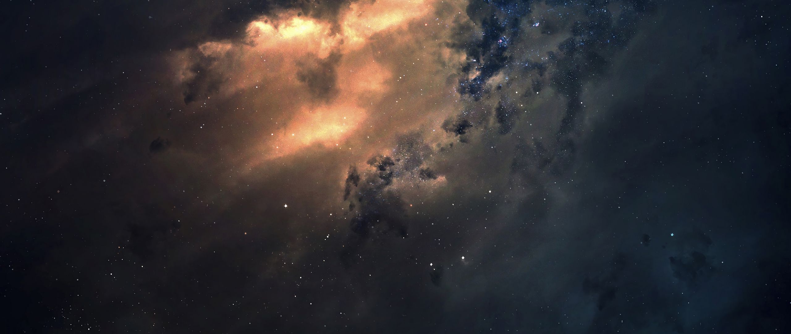 Download wallpaper 2560x1080 nebula, stars, space, universe dual wide ...