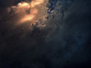 Preview wallpaper nebula, stars, space, universe