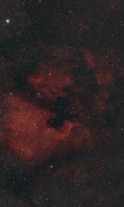 Preview wallpaper nebula, stars, space, red