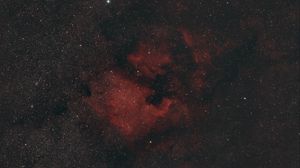 Preview wallpaper nebula, stars, space, red