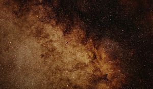 Preview wallpaper nebula, stars, space, brown