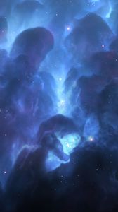 Preview wallpaper nebula, stars, space, galaxy, art