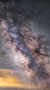 Preview wallpaper nebula, stars, space, glow, galaxy