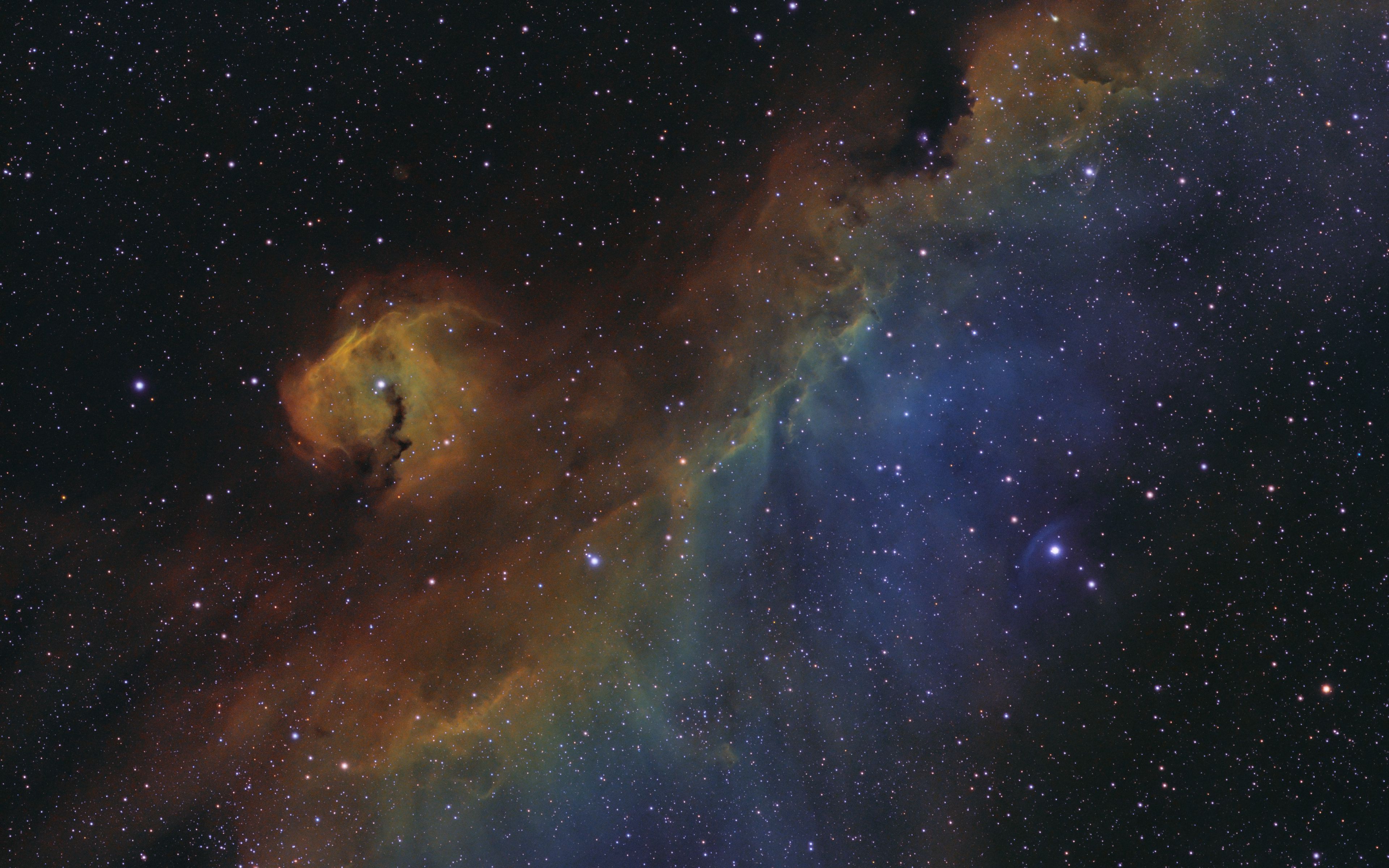 Download Wallpaper 3840x2400 Nebula Stars Space Colorful Galaxy 4k