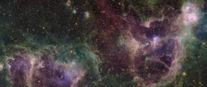 Preview wallpaper nebula, stars, space, universe, colorful, pleiad