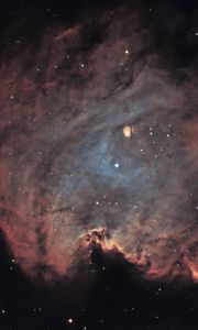 Preview wallpaper nebula, stars, space, light, universe