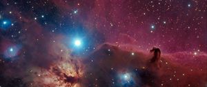 Preview wallpaper nebula, stars, space, bright, glow