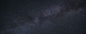 Preview wallpaper nebula, stars, starfall, glow, space