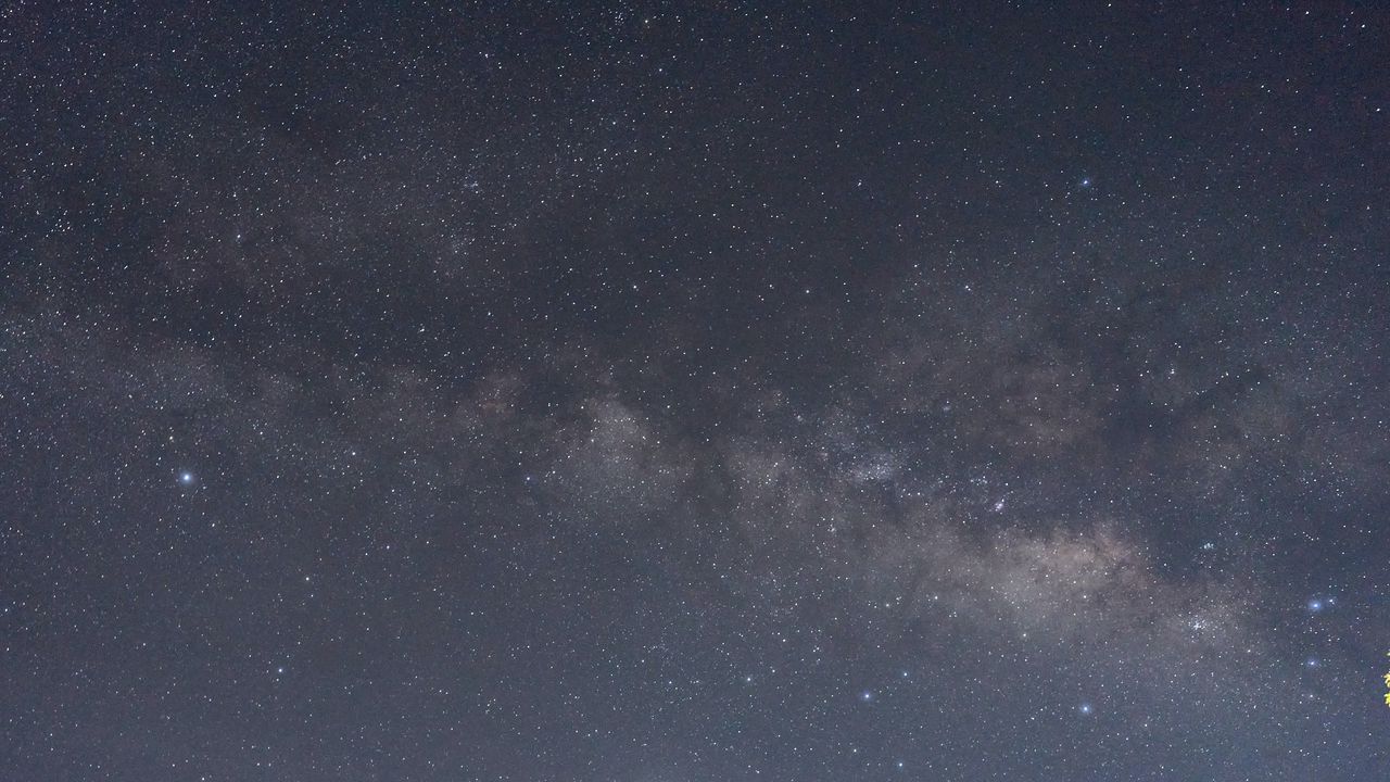 Wallpaper nebula, stars, starry sky, night, space