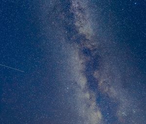 Preview wallpaper nebula, stars, starry sky, starfall, space