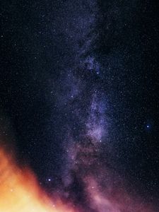 Preview wallpaper nebula, stars, starry sky, space, galaxy
