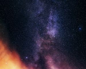 Preview wallpaper nebula, stars, starry sky, space, galaxy