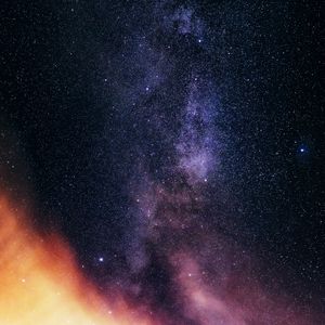 Preview wallpaper nebula, stars, starry sky, space, galaxy