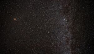 Preview wallpaper nebula, stars, starry sky, space, night, universe