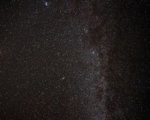 Preview wallpaper nebula, stars, starry sky, space, night, universe