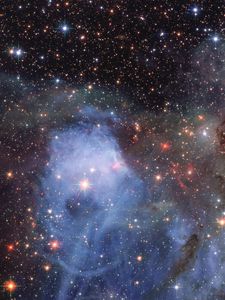 Preview wallpaper nebula, stars, universe, glow, space