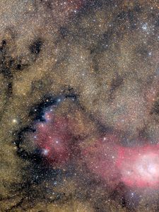 Preview wallpaper nebula, stars, universe, galaxy