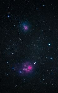Preview wallpaper nebula, stars, universe, space, black