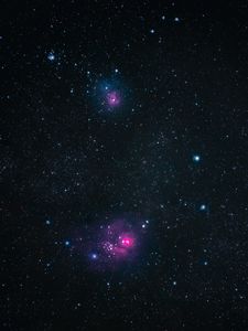 Preview wallpaper nebula, stars, universe, space, black
