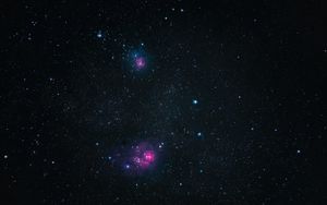 Preview wallpaper nebula, stars, universe, space, black