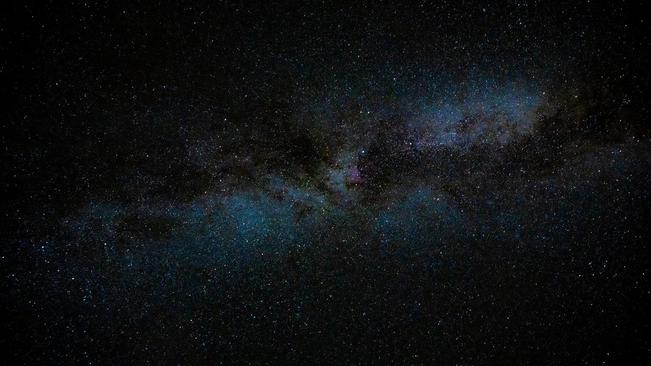 Wallpaper nebula, stars, universe, galaxy, space, dark, glow